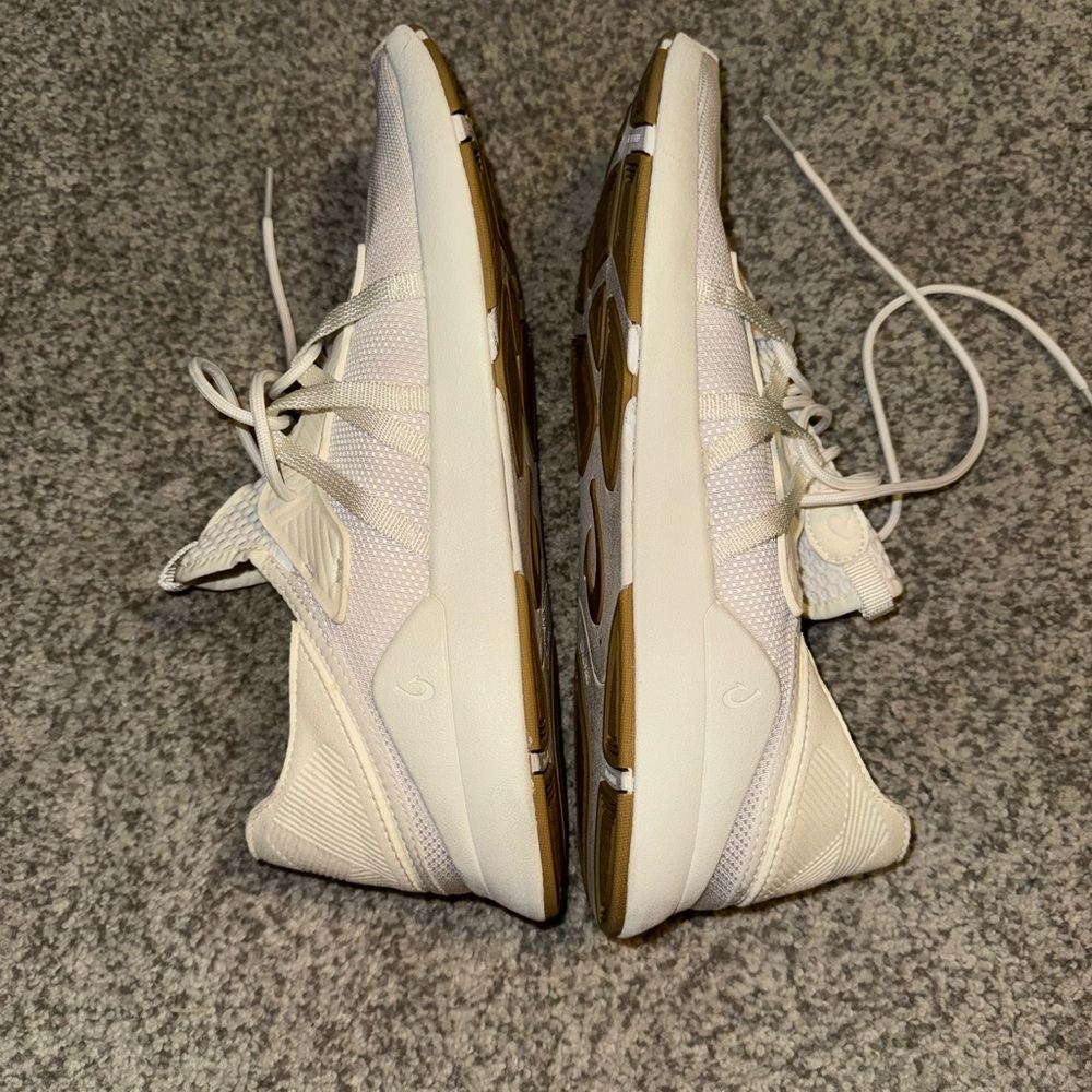 Olukai Men's Holo 10513-WBWB Bright White-Bright White size 11.5 - Picture 8 of 10